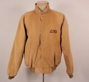 VTG Men's 70s Tan K-Brand Corduroy Jacket Sz L 1970s Cotton Polyester O's Gold - Picture 1 of 6