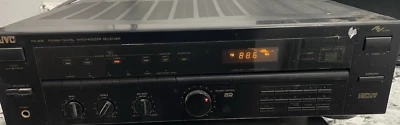 JVC RX-206 AM/FM Stereo Digital Receiver Synthesizer No Remote Power Tested - Image 1 of 4