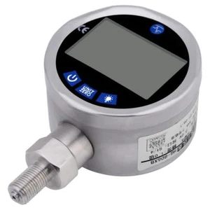 400BAR Digital LCD Manometer Druckprüfer Druckmessgerät 10000PSI+G1/4 Anschluss۞ - Bild 1 von 12