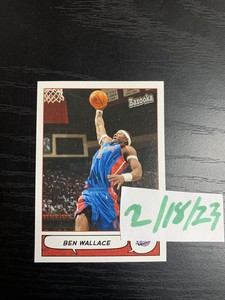 2004-05 Topps Bazooka #3 Ben Wallace