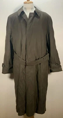 Chaps Ralph Lauren Mens Size 40R Heavyweight Trench Coat Tan Removable Liner - Image 1 of 4