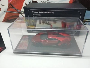 KENGFAI W MOTORS - LYKAN HYPERSPORT - METALLIC RED - 1:43 SCALE MODEL CAR - Picture 1 of 10