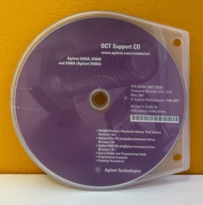 Agilent / HP 08164-13601 2001 OCT Support CD Software. - Picture 1 of 2