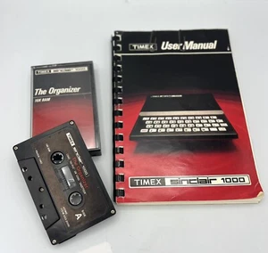 Vintage Timex-Sinclair 1000 Computer Users Manual Instruction Book & Cassette - Picture 1 of 3