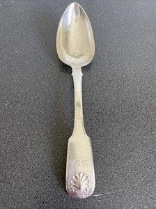 1844 Russia Massive .84 Silver Platter Spoon 215mm 75gm - Picture 1 of 8
