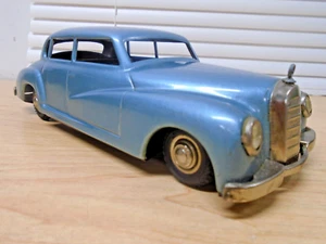 SAUBER Vintage 50er JNF West Germany Uhrwerk M300 Mercedes Aufzieh Spielzeugauto - Bild 1 von 13