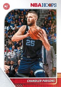 Chandler Parsons 2019-20 Panini NBA Hoops Basketball Base Card #94 Atlanta Hawks
