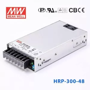 Mean Well HRP-300-48 Schaltnetzteil 48 Volt 7 Ampere 300 Watt - Neu im Karton NEU - Bild 1 von 8