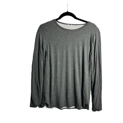 Kit And Ace Mujer Lana? Manga Larga XS/S Gris Tostado Cuello Redondo Reversible Foto 1 de 4