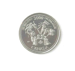 2000 Canada Quarter July Celebration Uncirculated from a bank roll - Picture 1 of 1