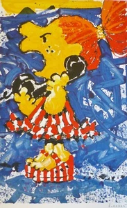 TOM EVERHART 1-800 My Hair is Pulled too Tight PEANUTS Peppermint P. Hand signed - Picture 1 of 3