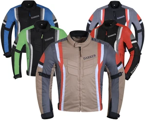 MOTORCYCLE WATERPROOF FOR MEN JACKET MOTORBIKE RIDERS ARMOR PROTECTIVE CORDURA - Bild 1 von 25