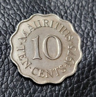 1975  MAURITIUS 10 CENTS COIN