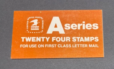 mystamps  US Booklet BK133, complete booklet, 1978, 24 each "A" cent stamps - Image 1 of 2