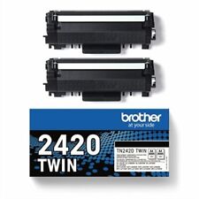 Brother TN-2420TWIN Nero Cartuccia Toner Confezione Doppia