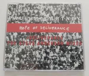 PAUL MCCARTNEY HOPE OF DELIVERANCE + DELIVERANCE  THE MIXES 3TRK CD HOLLAND - Picture 1 of 2