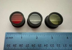 Original Filter set for Taylor-Hobson Cooke Kinic 1 Inch f1.5 C Mount Lens - Picture 1 of 4