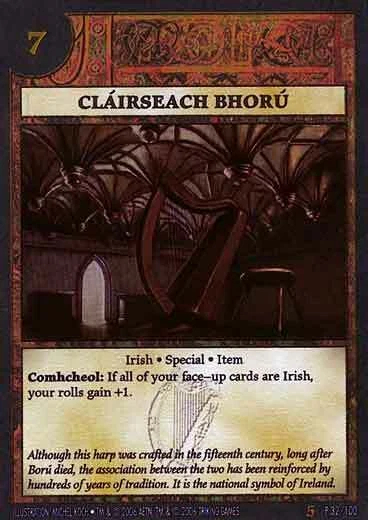 ANACHRONISM PROMO Clairseach Bhoru P32 gem mint condition - Image 1 of 1