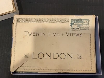 Set of 25 plus a few extra London England Postcard London Bridge c1910 Tuck Art - Image 1 of 4