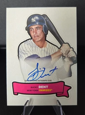 2024 Topps Archives 1968 Action All-Stars Auto #68AA-BD Bucky Dent Yankees - Image 1 of 2