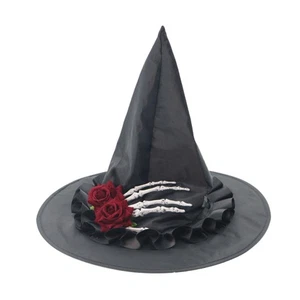 Halloween Witch Hat Lightweight Wizard Hat for Role Playing Show Performance - Picture 1 of 6