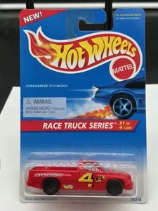 1996 Hot Wheels Race Truck Series #1 OF 4~Red Dodge Ram 1500 #380 - Picture 1 of 2