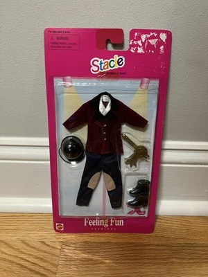 Винтажный наряд для верховой езды Barbie «Stacie» Feeling Fun от Mattel, 1997 - Изображение 1 из 2