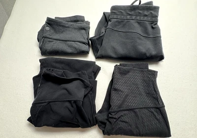 LULULEMON Women Bundle of 4 Leggings Align Groove Dance High Rise Sz 6 39-5 - Image 1 of 4