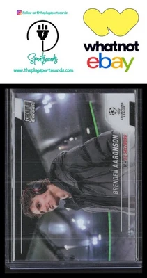 🔥 2021-22 Stadium Club Chrome #15 Brenden Aaronson Refractor - Image 1 of 2