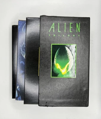 Alien Trilogy VHS Box Set, Alien, Aliens, and Alien 3 (1993, Sigourney Weaver) - Image 1 of 4