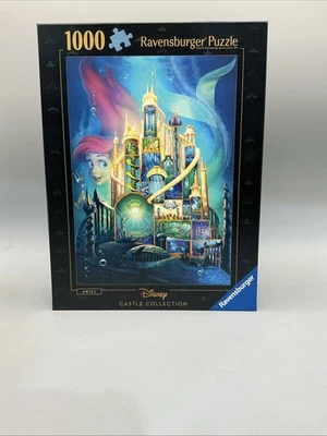 NEW Ravensburger 00265 Disney Castle Collection Ariel 1000 Pc Jigsaw Puzzle - Image 1 of 4