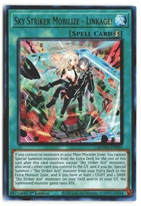 Sky Striker Mobilize - ¡Enlace! 1ª Edición Ultra Raro MAMA-EN003 - Imagen 1 de 2