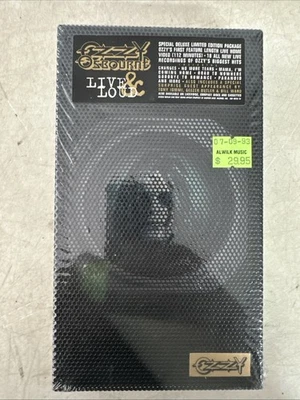 Live & Loud Video by Ozzy Osbourne Special Metal Case (VHS, 1993) Brand New! - Image 1 of 2