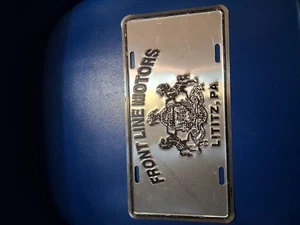 Matrícula de colección Front Line Motors Latitz, PA - Imagen 1 de 9