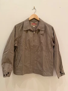 Sugar Cane Japan 50s Style Cotton Drizzler Zip Jacket Beige Size 38 - Bild 1 von 7