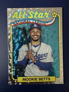 2024 Topps Series 2 89’ All-Stars Mega Box Foilboard Mookie Betts #89ASB-12 - Bild 1 von 2