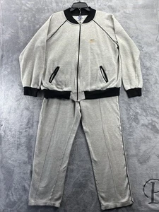 Vintage Nike Sportswear Herren Large Sweats Trainingsanzug Full Zip Jogginghose grau 90s Y2K - Bild 1 von 23