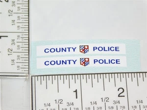 Corgi Commer County Police Van Replacement Sticker Set CG-023 - Picture 1 of 2