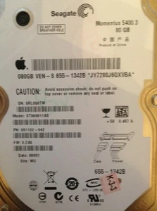 SEAGATE MOMENTUS 5400.3 ST980811AS 80GB SATA LAPTOP NOTEBOOK PCB NUR PLATINE - Bild 1 von 2