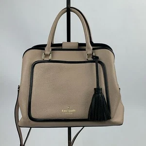 Kate Spade Ward Place Evangelie Bag in Rose Cloud Blush beige Tassel Pockets - Picture 1 of 16