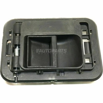 Maçaneta interna de plástico preta frontal lateral esquerda compatível 1995-2001 Kenworth T300 - Imagem 1 de 4