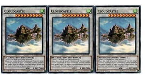 Yugioh- 3X Cloudcastle - Common - 1st Edition - DUEA-EN098 - Near Mint - Picture 1 of 1