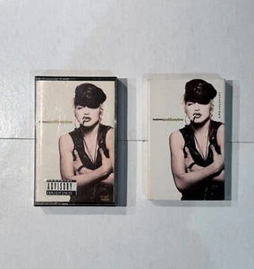 Madonna Justify My Love US Cassette Tape Singles 2 track and Maxi RARE - Picture 1 of 9