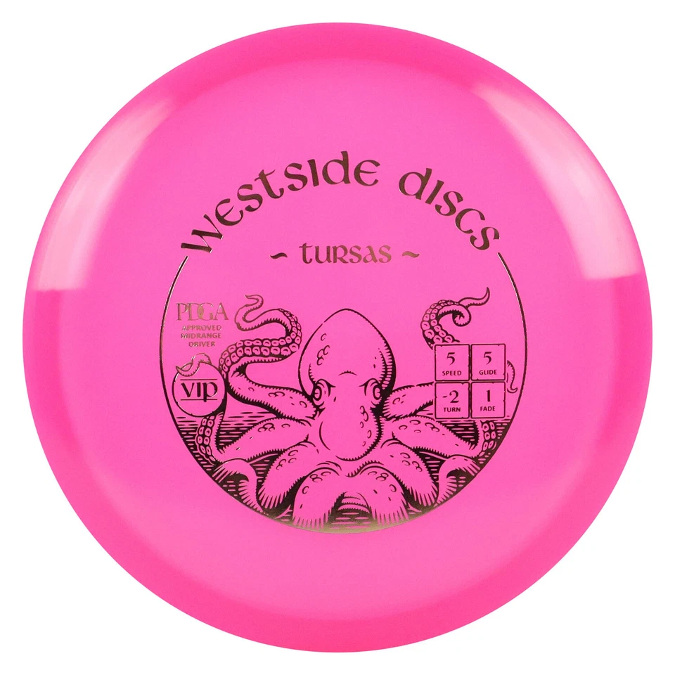 Westside Disc Golf VIP Tursas Midrange 5/5/-2/1 - Choose Exact Disc - Image 1 of 1
