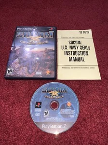 Socom: US Navy Seals Sony PlayStation 2 PS2 Complete CIB/ Tested/ Black Label - Picture 1 of 12