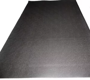 4' x 8' x 1/8" Thick Grill Mat Floor Protector Oil Resistant 100% Rubber - Picture 1 of 4