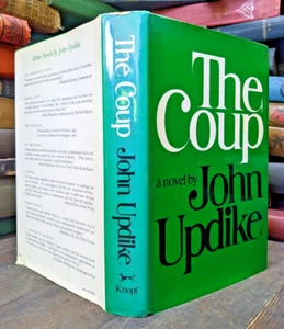 John UPDIKE signed personlized to Erica Jong Jonathan Fast The Coup 1st Ed NEAT - Imagen 1 de 15