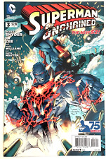 SUPERMAN UNCHAINED #3 CVR A JIM LEE NEW 52 2013 DC COMICS NM
