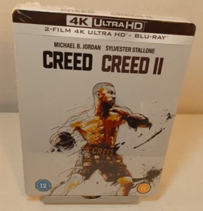 Creed 2 Movie Collection 4K/Blu-ray Steelbook - EU Import - NEW - Box Shipping - Picture 1 of 11