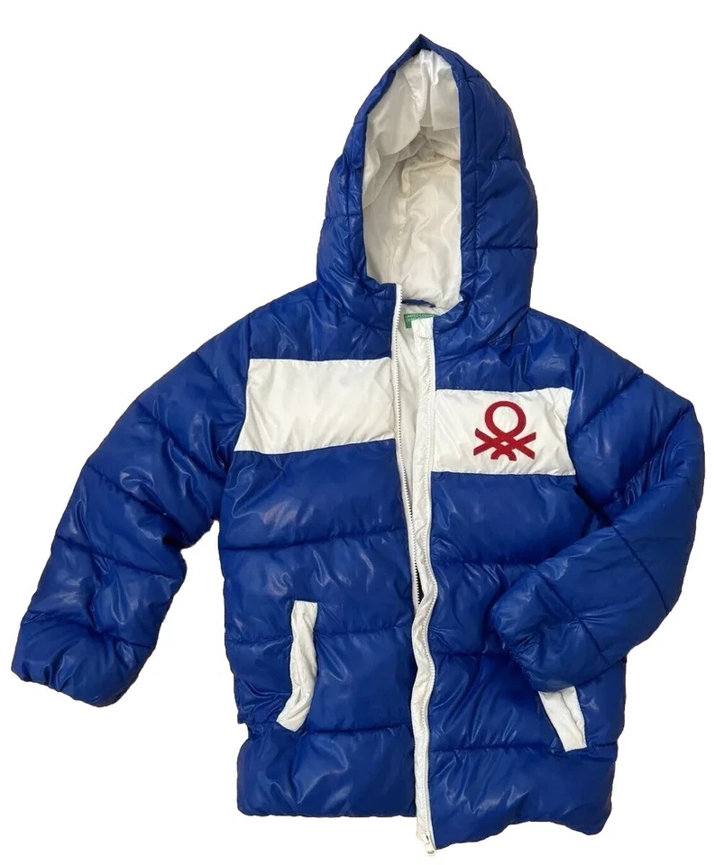Chaqueta Benetton Niños Azul Talla 10/11 Años  Foto 1 de 4